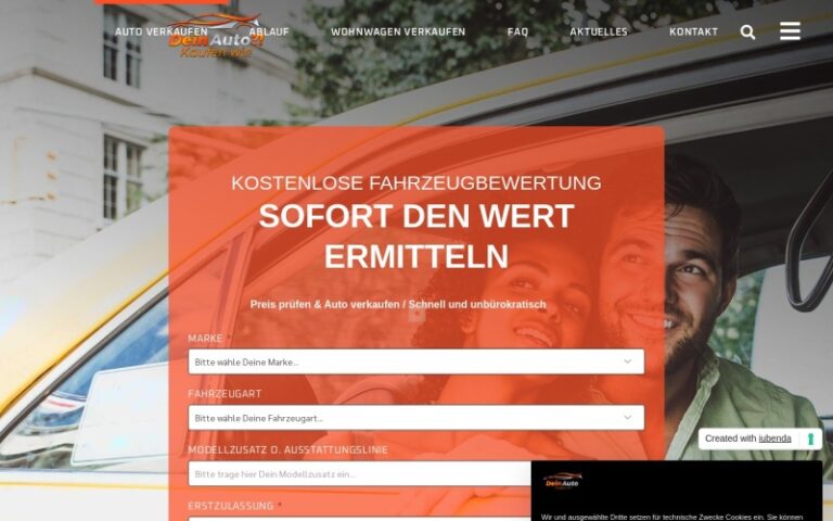 Dein Auto?! Kaufen wir!