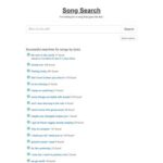 Song Search