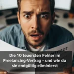 10 teuersten Fehler im Freelancing Vertrag - Featured Image